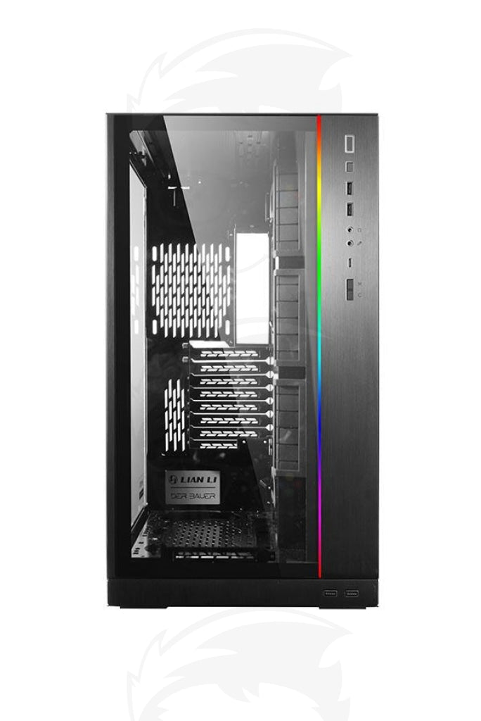 Lian Li PC-O11D-ROG XL GAMING SILVER / WHITE / BLACK Lian Li PC-O11D-ROG XL GAMING SILVER / WHITE / BLACK